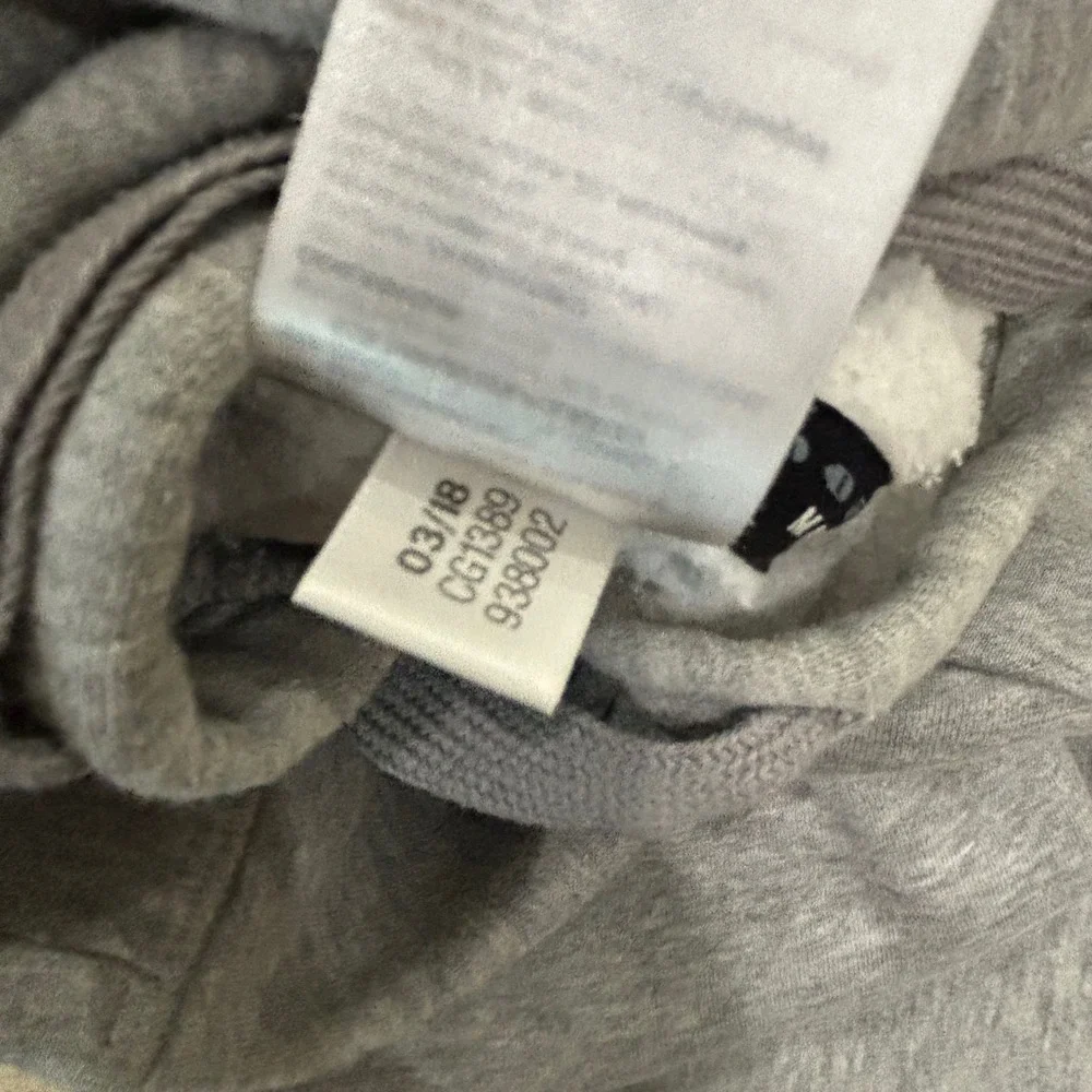 Adidas Rice University Track & Field Hoodie Mens Medium Gray Pullover Sweatshirt